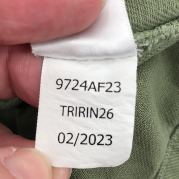 Aeropostale Solid Twill Skirtall Size L Bob Overall Carpenter Style Skirt Jumper - Picture 11 of 16